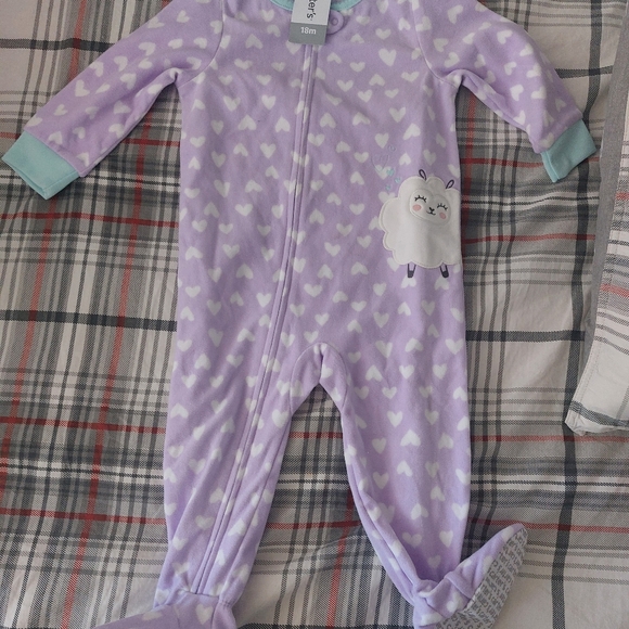 New. 18 Months- Carter's pajama and dress set. - Picture 2 of 4